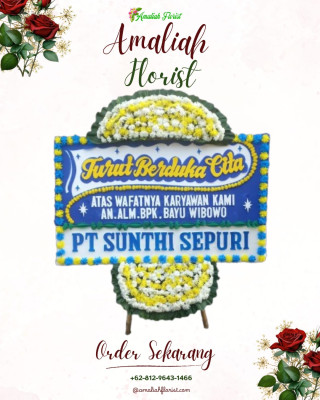 Papan Bunga Duka di Ciawigebang