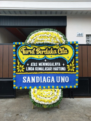 Papan Bunga Duka di Ciawigebang